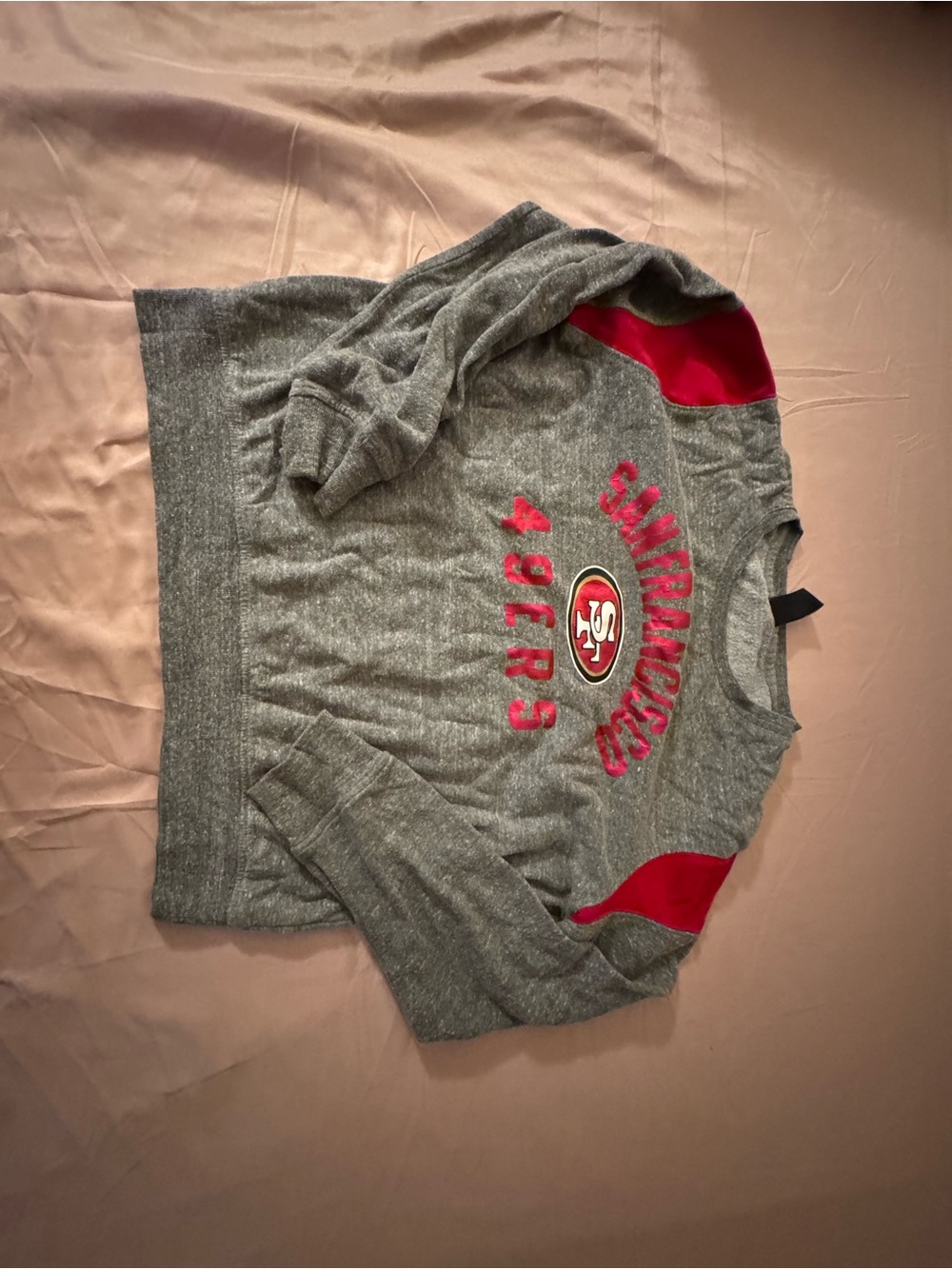 NFL Gray Crewneck Pullover with Black Tag